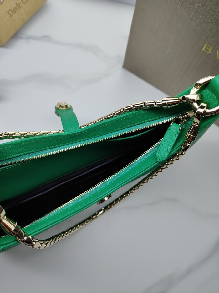  Handbags Bvlgari 293208 size:27.5*18*3.5 cm