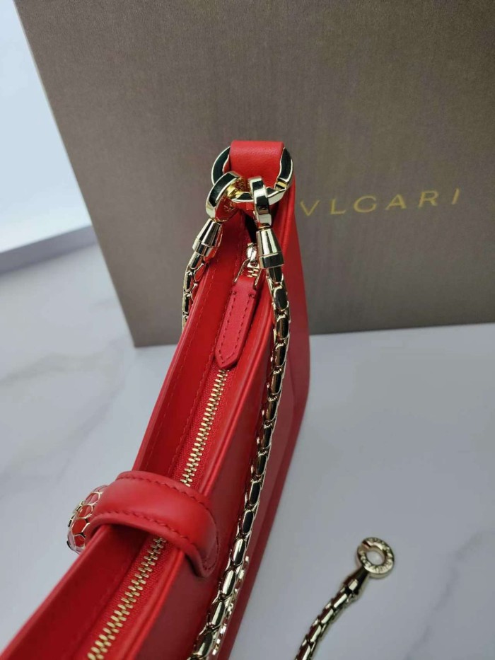  Handbags Bvlgari 293208 size:27.5*18*3.5 cm