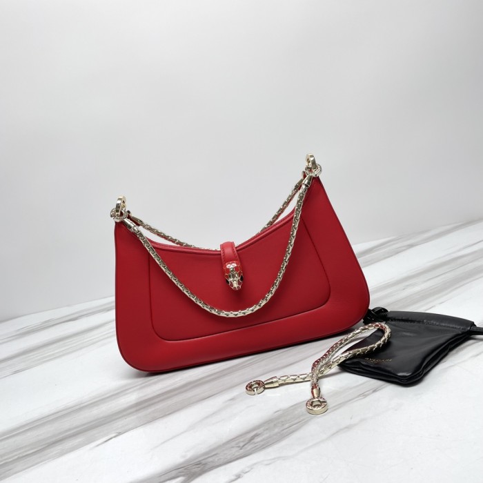  Handbags Bvlgari 293208 size:27.5*18*3.5 cm