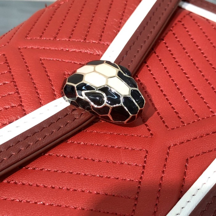  Handbags Bvlgari Serpenti Forever 288104 size:17*11*5 cm