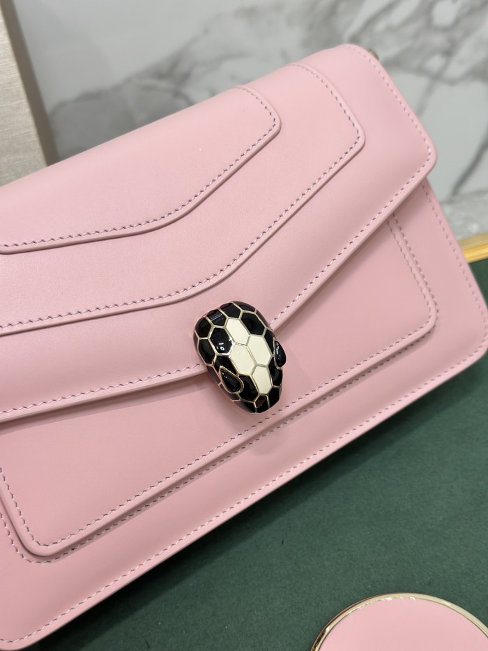  Handbags Bvlgari 292104 size:22*15*4.5 cm