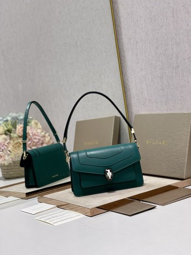  Handbags Bvlgari 292104 size:22*15*4.5 cm