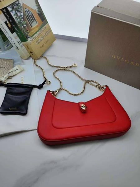  Handbags Bvlgari 293208 size:27.5*18*3.5 cm