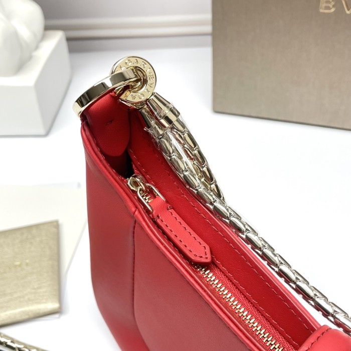  Handbags Bvlgari 293208 size:27.5*18*4.5 cm