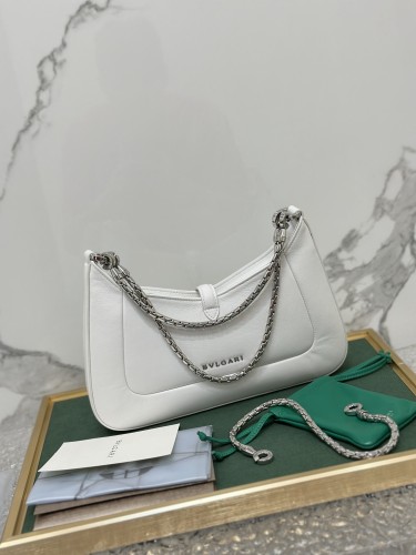  Handbags Bvlgari 293208 size:27.5*18*3.5 cm