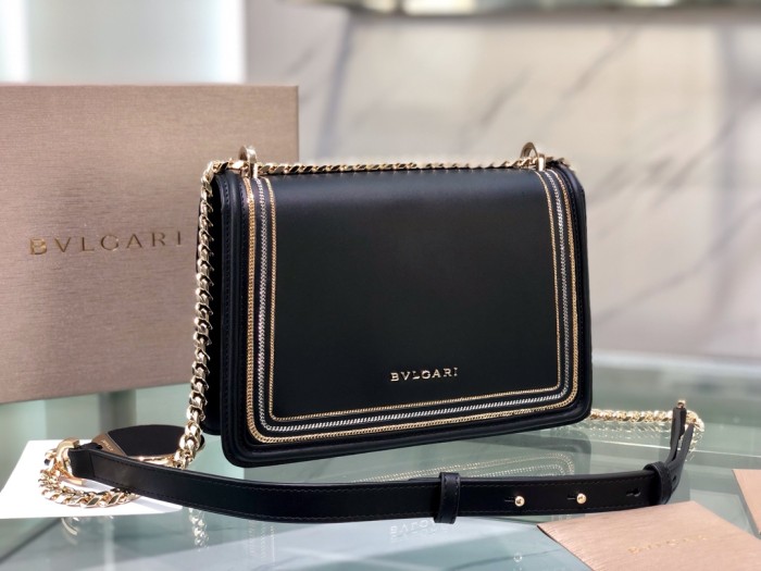  Handbags Bvlgari 288656 size:24*16*6.5 cm