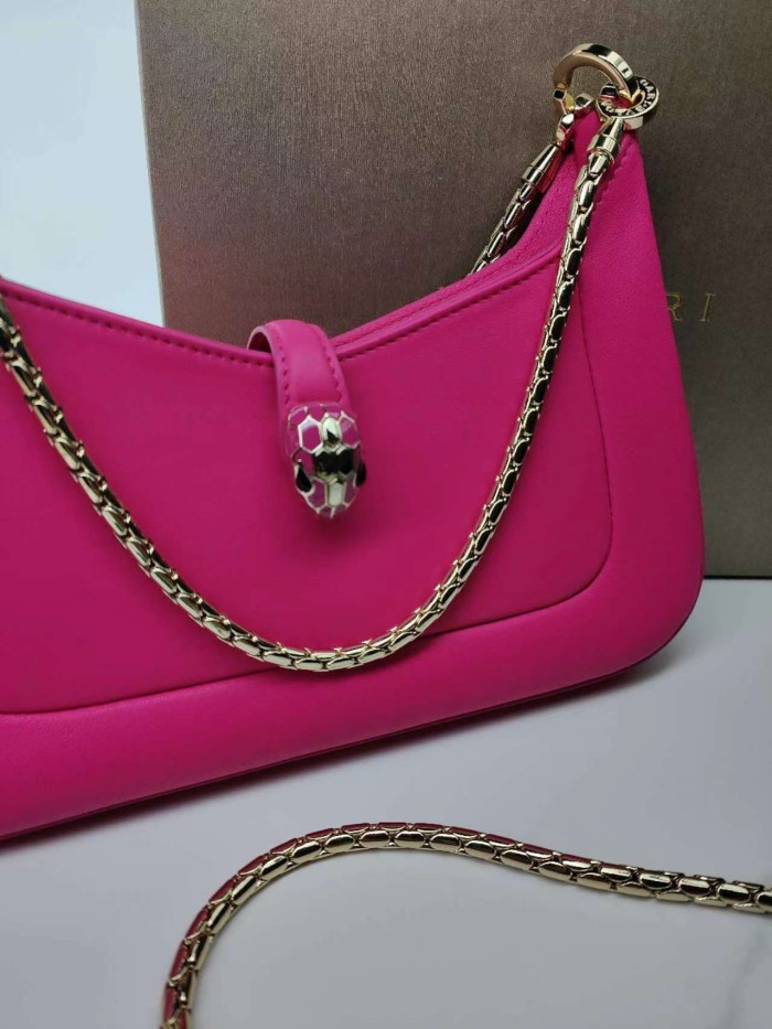  Handbags Bvlgari 293208 size:27.5*18*3.5 cm