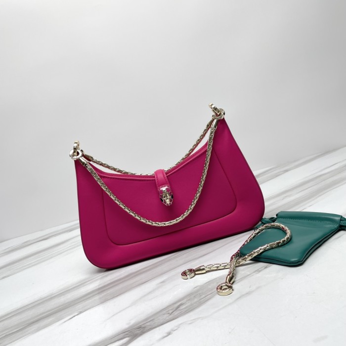  Handbags Bvlgari 293208 size:27.5*18*3.5 cm