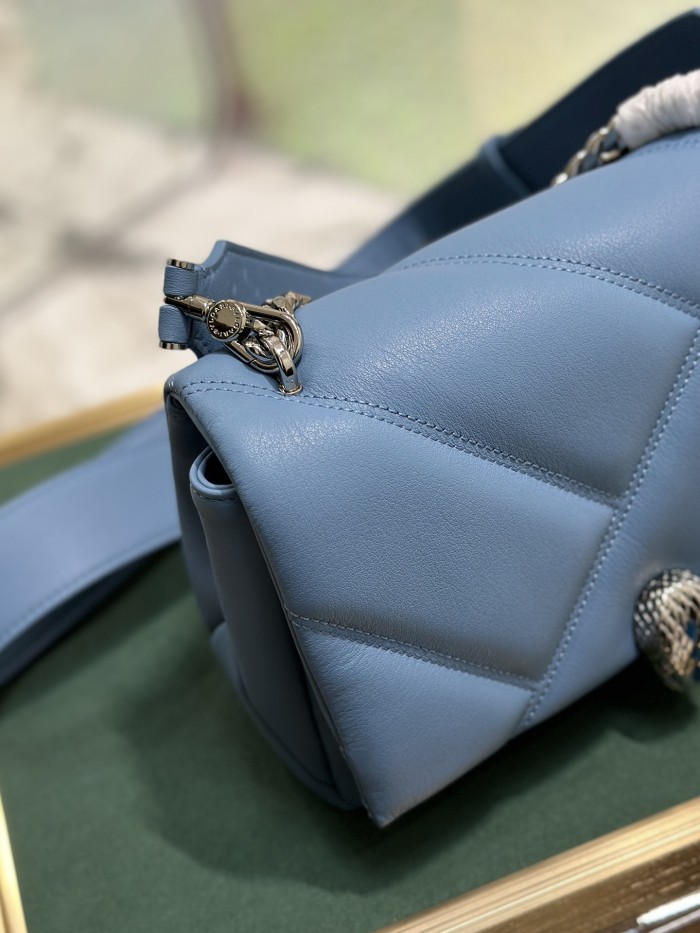  Handbags Bvlgari 291088 size:22.5*15*10 cm