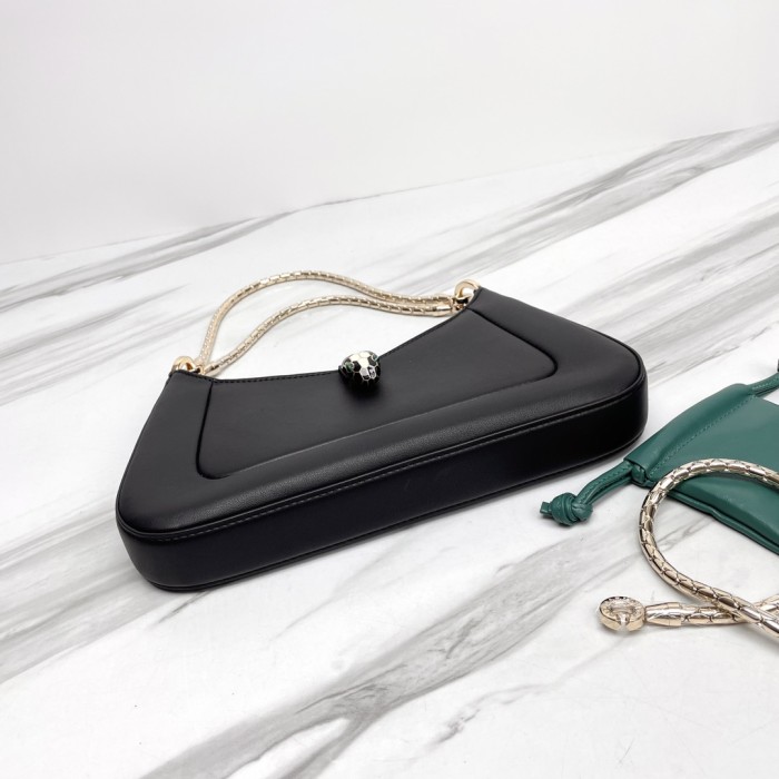  Handbags Bvlgari 293208 size:27.5*18*3.5 cm