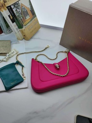  Handbags Bvlgari 293208 size:27.5*18*3.5 cm