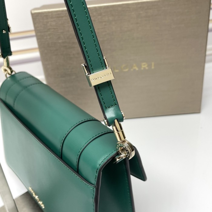  Handbags Bvlgari 292104 size:22*15*4.5 cm