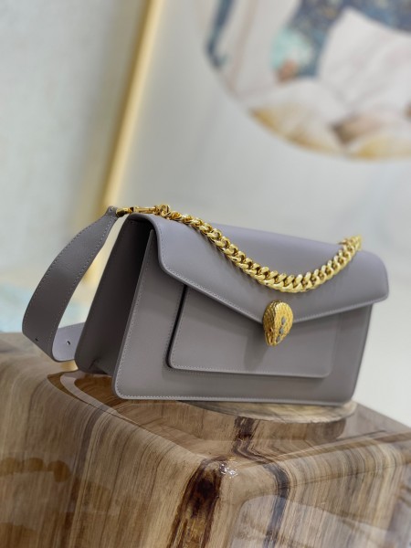  Handbags Bvlgari 292033 size:28*17*6 cm