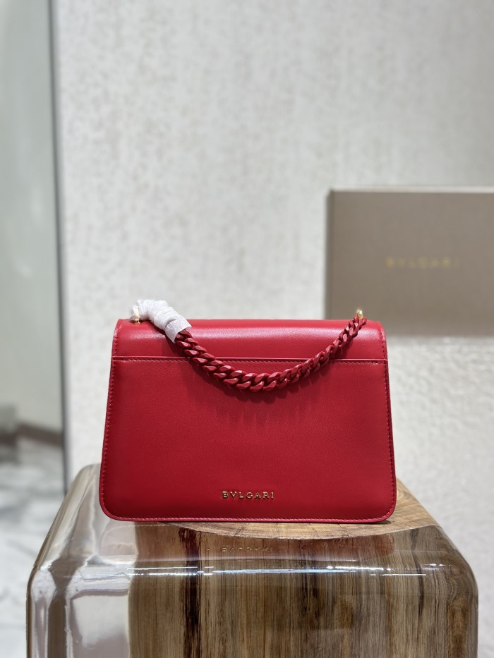  Handbags Bvlgari 290767 size:25*17*8 cm