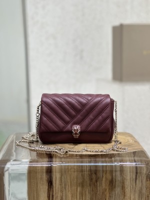  Handbags Bvlgari 288706 size:17*11*5 cm
