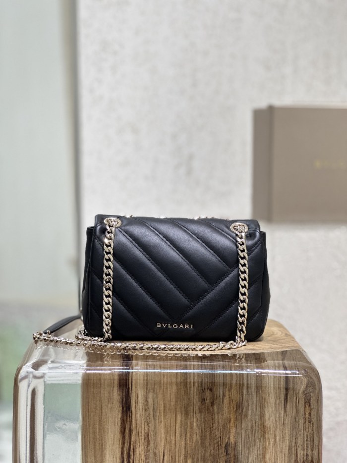  Handbags Bvlgari 287993 size:22.5*15*10 cm