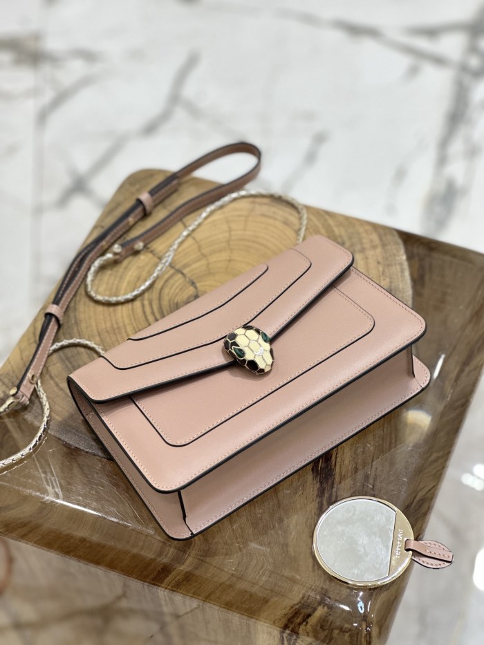  Handbags Bvlgari 38102 size:22*13*5.5 cm