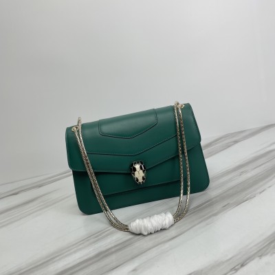  Handbags Bvlgari 290328 size:24.5*7*16 cm