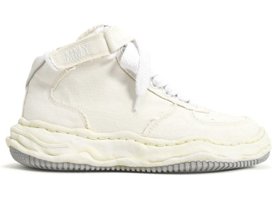 Maison Mihara Yasuhiro Wayne OG Sole Washed Canvas High White