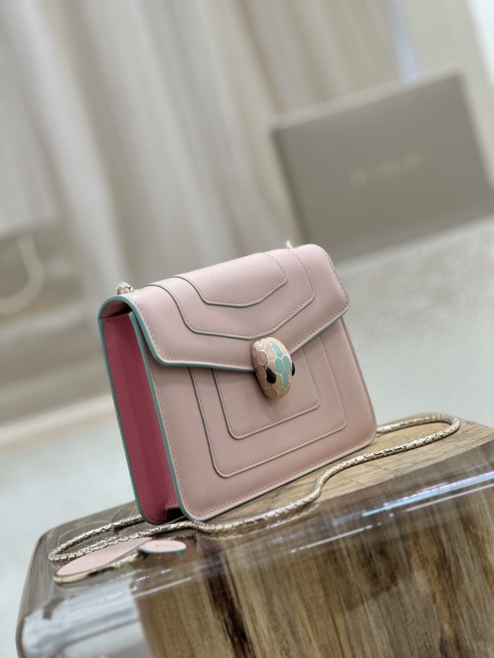  Handbags Bvlgari 35107 size:20*15*5 cm