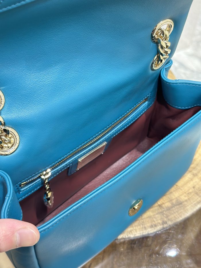  Handbags Bvlgari 287993 size:22.5*15*10 cm