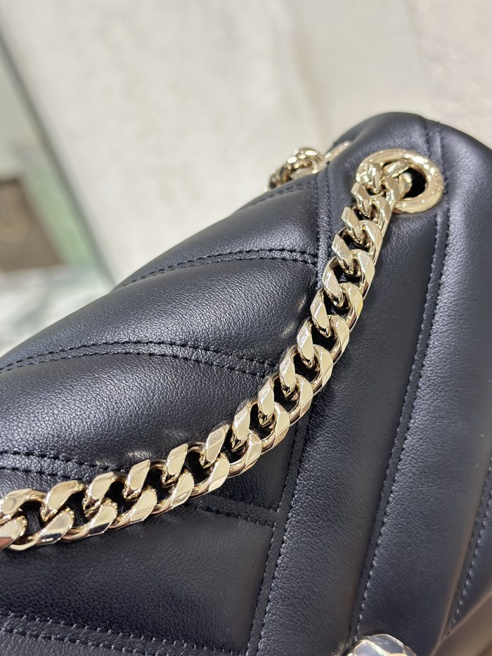  Handbags Bvlgari 287993 size:22.5*15*10 cm