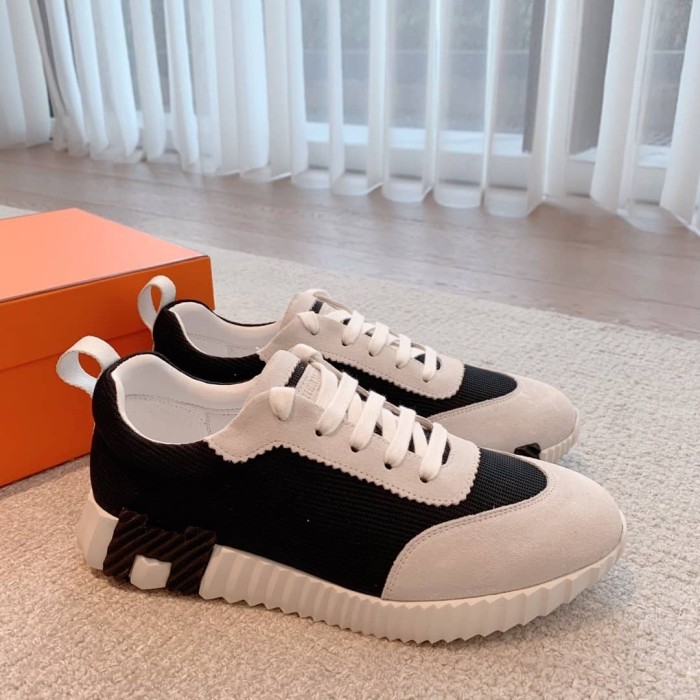 Hermes Bouncing sneaker Noir Blanc