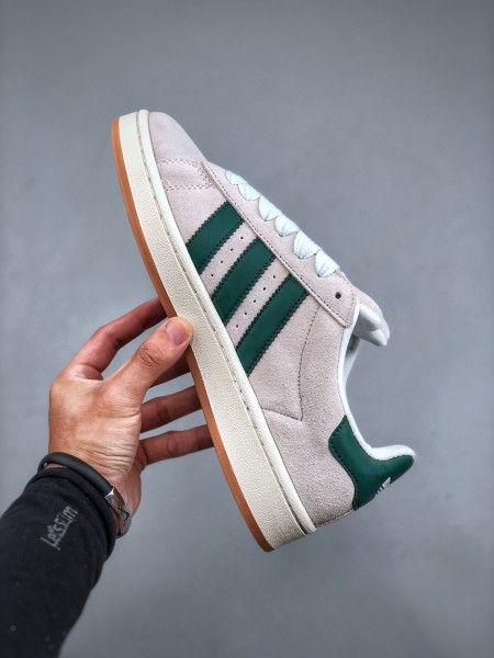 adidas Campus 00s Crystal White Dark Green (W)