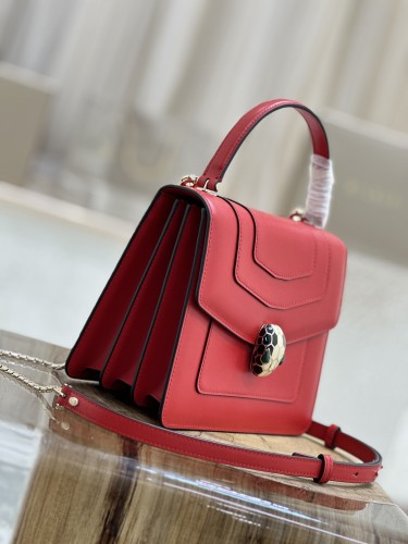  Handbags Bvlgari 38329 size:18*16*9 cm