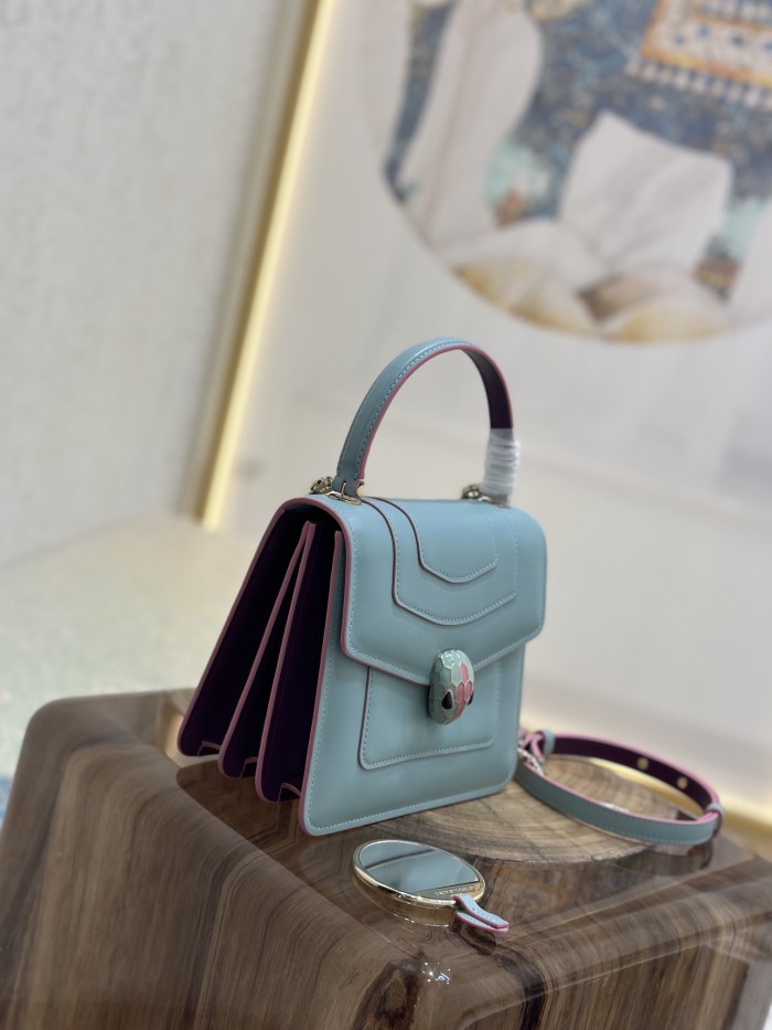  Handbags Bvlgari 38329 size:20*16*9 cm