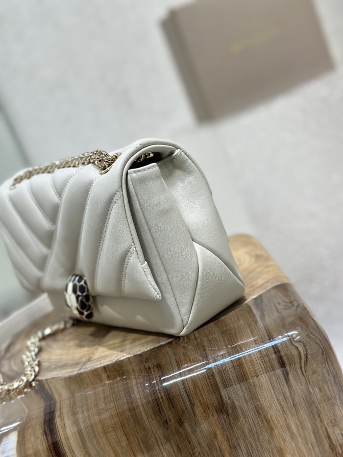  Handbags Bvlgari 287993 size:22.5*15*10 cm