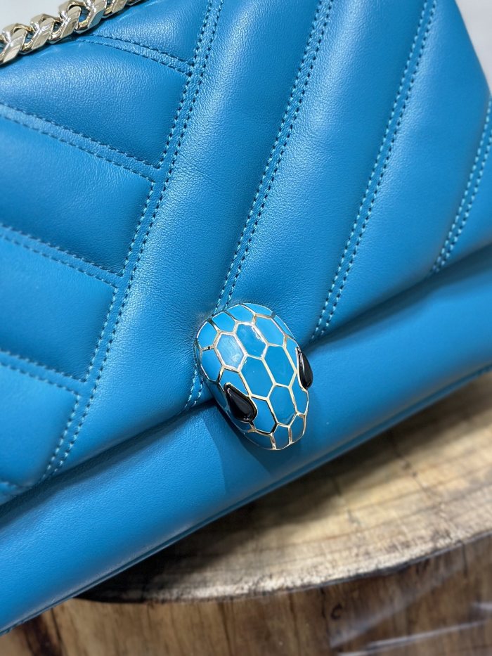  Handbags Bvlgari 287993 size:22.5*15*10 cm