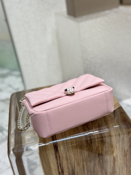  Handbags Bvlgari 287993 size:22.5*15*10 cm