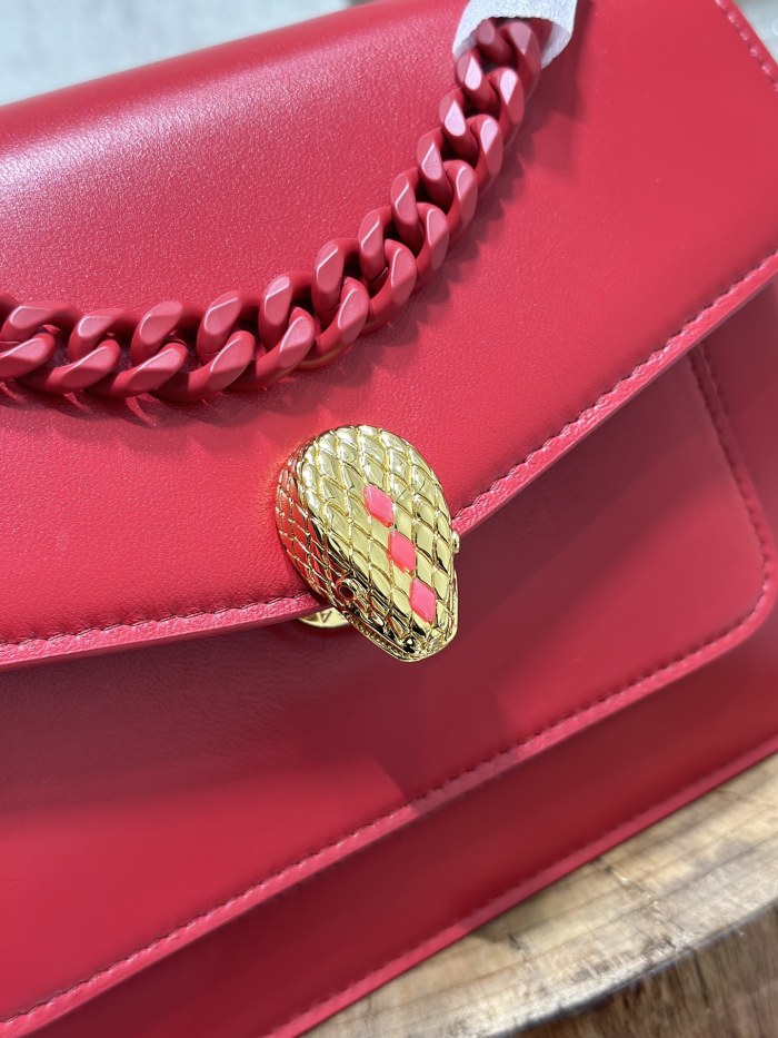  Handbags Bvlgari 290767 size:25*17*8 cm