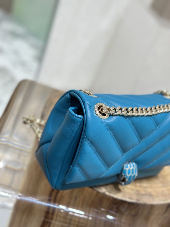  Handbags Bvlgari 287993 size:22.5*15*10 cm