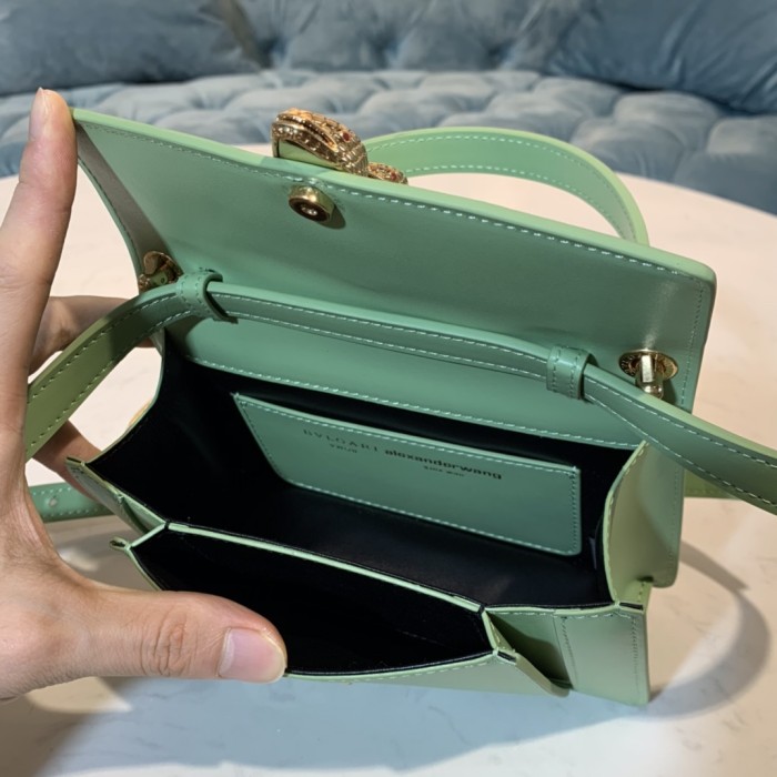  Handbags Bvlgari Alexander Wang X Bvlgr size:18.5*13*6.5 cm