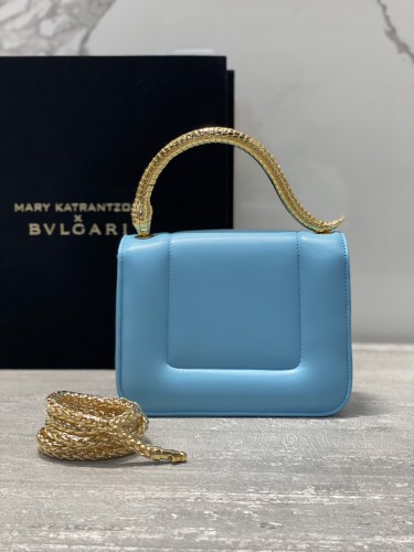  Handbags Bvlgari 291071 size:19.2*15*6 cm