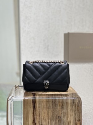 Handbags Bvlgari 287993 size:22.5*15*10 cm
