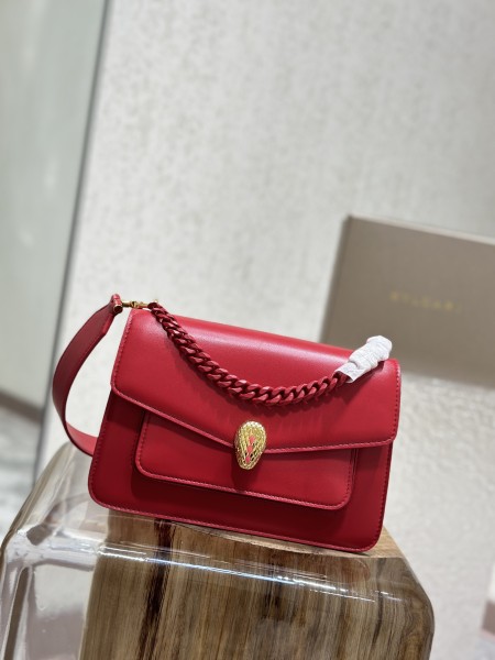  Handbags Bvlgari 290767 size:25*17*8 cm