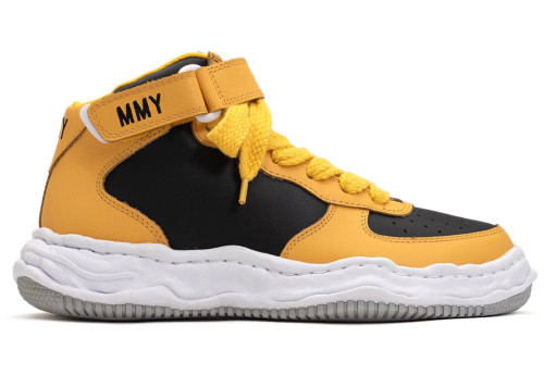 Maison Mihara Yasuhiro Wayne OG Sole Leather High Yellow Black