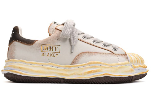 Maison Mihara Yasuhiro Blakey OG Sole Vegan Leather Low White
