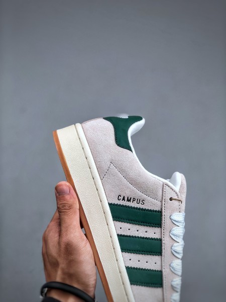 adidas Campus 00s Crystal White Dark Green (W)