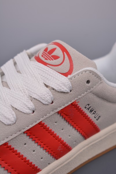 adidas Campus 00s Crystal White Better Scarlet (W)