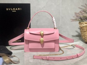  Handbags Bvlgari 288739 size:18.5*13*6.5 cm