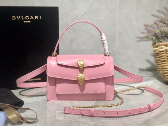  Handbags Bvlgari 288739 size:18.5*13*6.5 cm