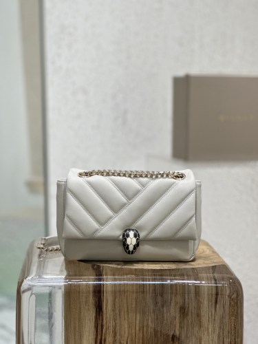  Handbags Bvlgari 287993 size:22.5*15*10 cm