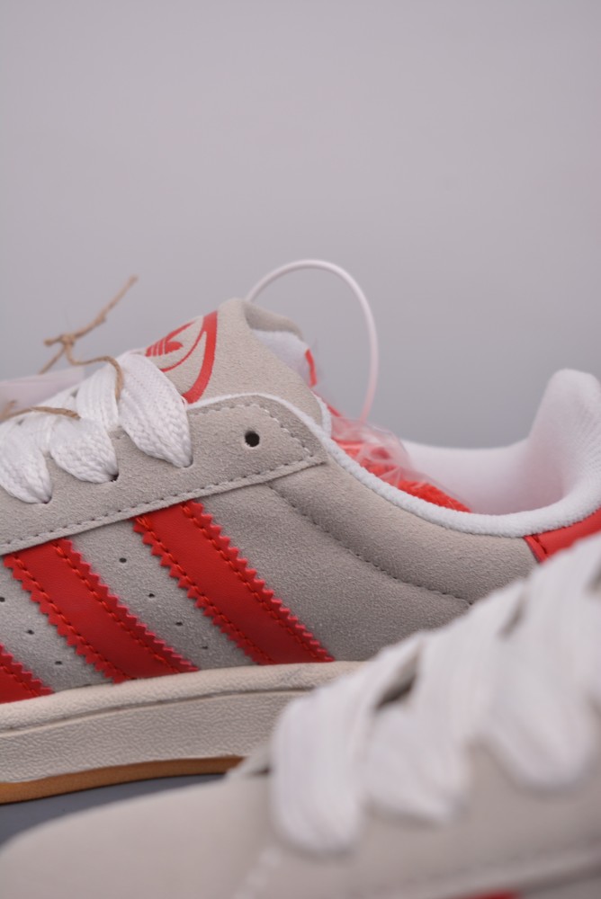 adidas Campus 00s Crystal White Better Scarlet (W)