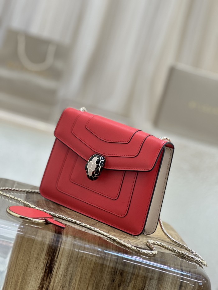  Handbags Bvlgari 35107 size:20*15*5 cm