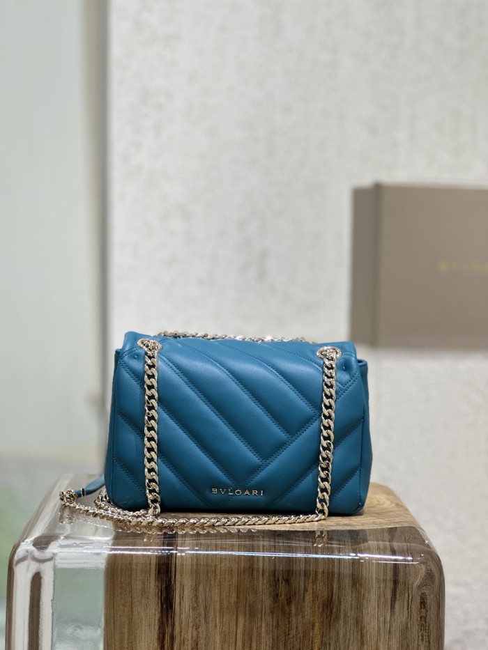  Handbags Bvlgari 287993 size:22.5*15*10 cm