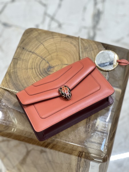  Handbags Bvlgari 38102 size:22*13*5.5 cm